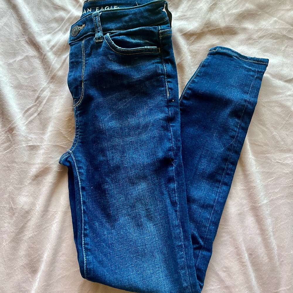 AE Hi-Rise Jeggings 0